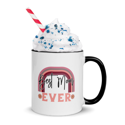 Best Mom Ever – Personalized Colorful Ceramic Mug (11oz & 15oz)
