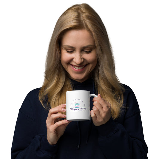 Personalized White Glossy Ceramic Mug – 11oz Custom Coffee Mug | Gift for Him, Gift for Her, Couple Mug